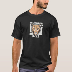 Erinnern Sie sich an P 22 Los Angeles LA Berglöwe T-Shirt