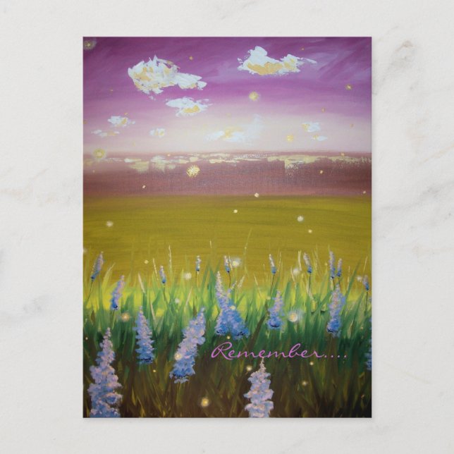 Erinnern Sie sich an Postkarte (Vorderseite)