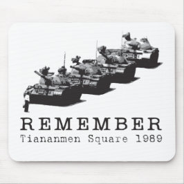 Erinnern Sie sich an Tiananmen-Platz Mousepad