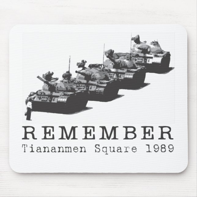 Erinnern Sie sich an Tiananmen-Platz Mousepad (Vorne)