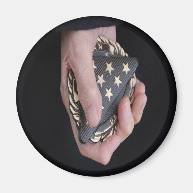 Erinnern Sie sich an unsere Veteranen Magnet (Vorne)