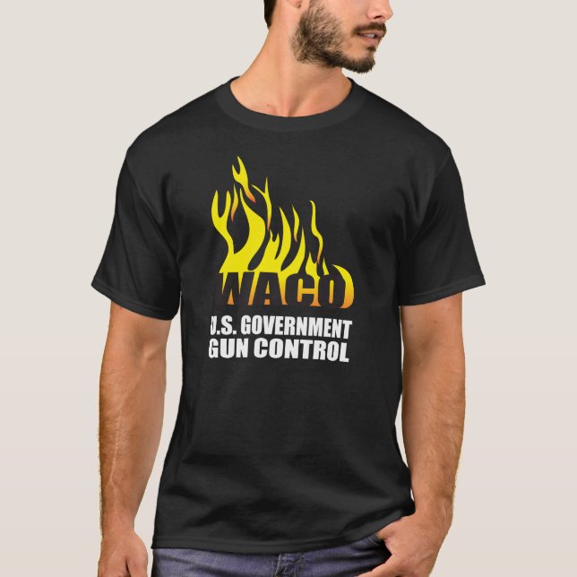 Erinnern Sie sich an Waco T-Shirt (Vorderseite)