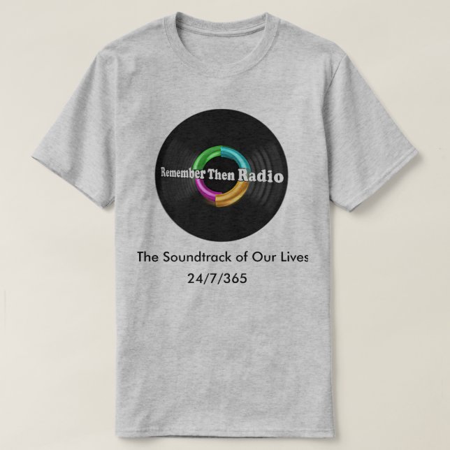 Erinnern Sie sich dann an Radiologo-T-Shirt T-Shirt (Design vorne)