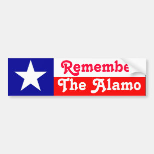Erinnern Sie sich das an Alamo Autoaufkleber