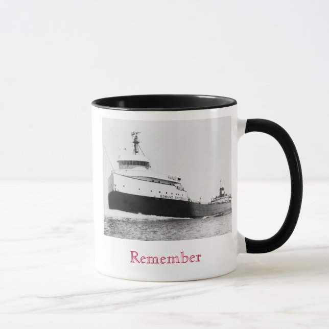 Erinnern Sie sich: Der Edmund Fitzgerald Tasse (Rechts)