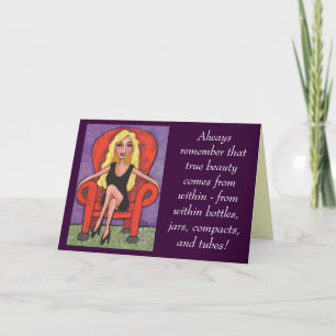 Erinnern Sie sich immer an diese wahre Schönheit.. Karte