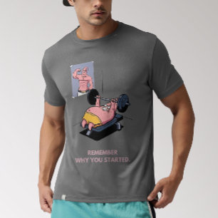 Erinnern Sie sich, warum Sie mit Motivierend Patri T-Shirt