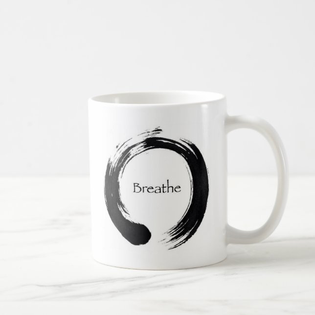 Erinnern Sie sich zu atmen! Tasse (Rechts)