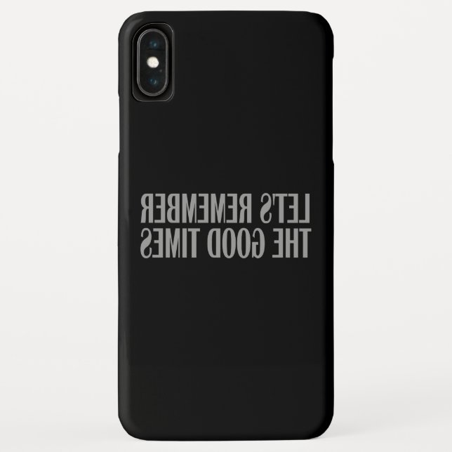 Erinnern wir uns an die guten Zeiten Case-Mate iPhone Hülle (Rückseite)