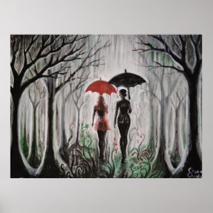 Erinnerst du dich an den Regen? Poster