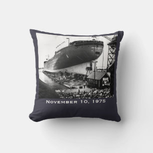 Erinnert euch an die Edmund Fitzgerald Kissen