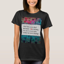 Erinnerung 1 Herz fehlt T-Shirt