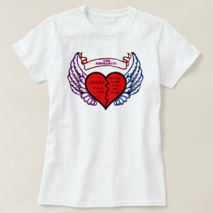 Erinnerung an angeborene Herzfehler T-Shirt