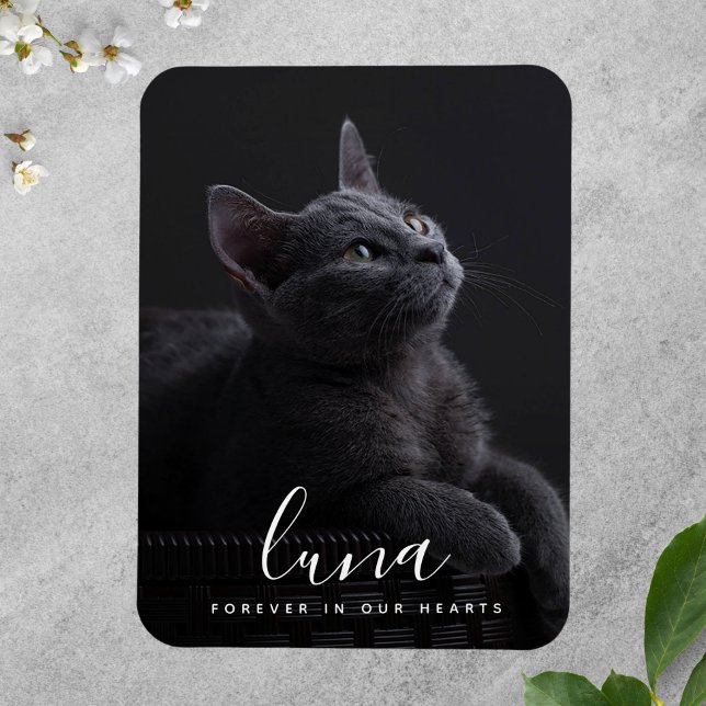 Erinnerung an Beileid-Gedenkfeier Magnet (Photo Memorial Magnet)