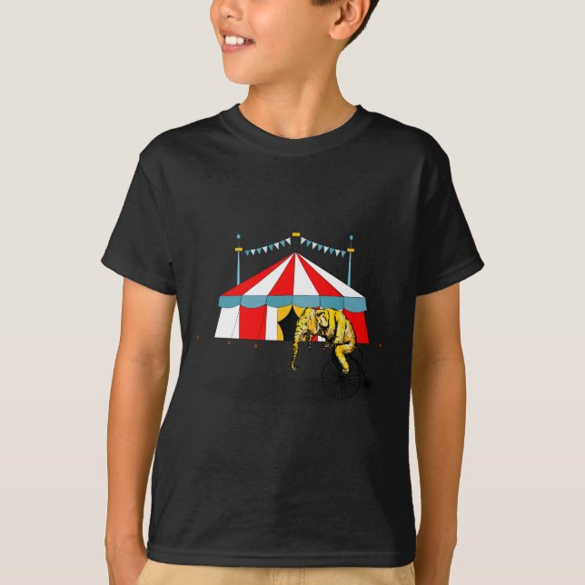 Erinnerung an Circus Elefanten T-Shirt (Vorderseite)