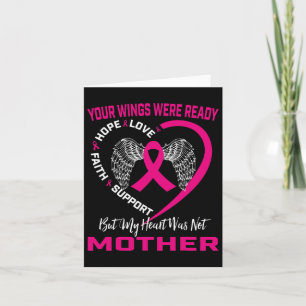 Erinnerung an das Bewusstsein der Mama für rosa Br Karte