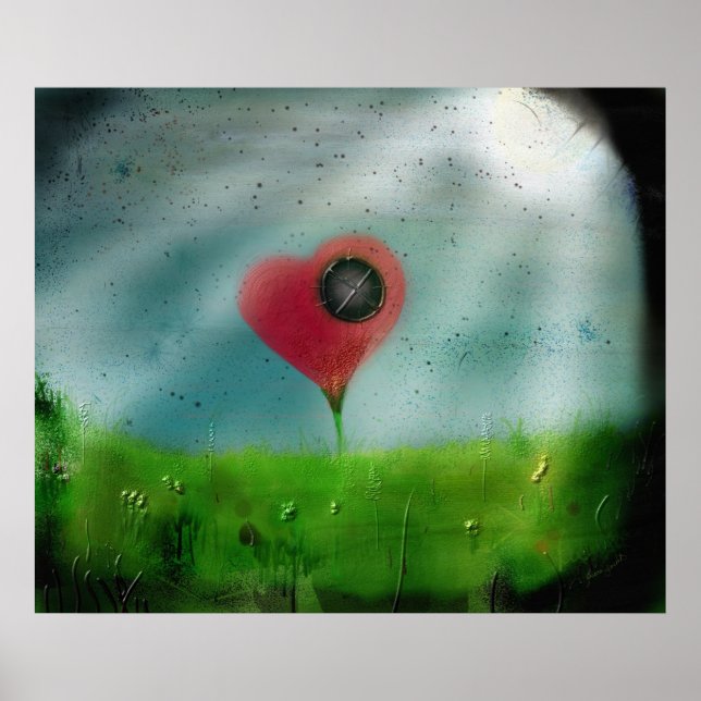 Erinnerung an das gepatchte Herz Poster (Vorne)