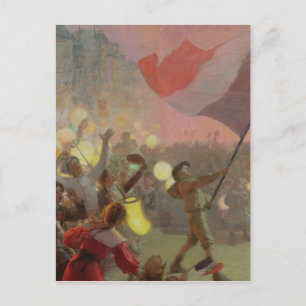Erinnerung an das Nationalfestival 1895 Postkarte