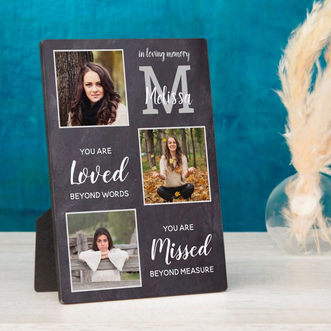 Erinnerung an das personalisierte Memorial 3 Foto  Fotoplatte (Von Creator hochgeladen)