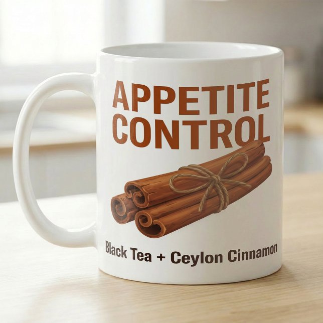 Erinnerung an den Appetitkontroll-Zimttee Kaffeetasse (Von Creator hochgeladen)