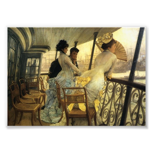 Erinnerung an den Ball an Bord Fotodruck (Vorne)