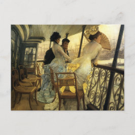 Erinnerung an den Ball an Bord Postkarte