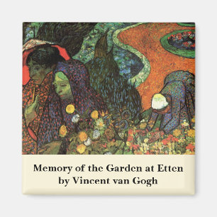 Erinnerung an den Garten in Etten von Vincent van  Magnet