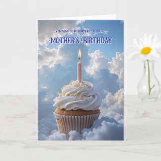 Erinnerung an den Geburtstag spät Mutter Himmlisch Karte