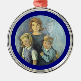Erinnerung an die Kennedy-Familie Ornament Aus Metall