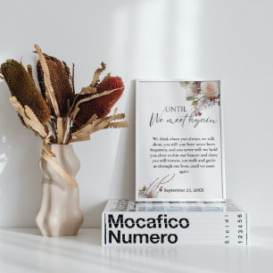 Erinnerung an die Winterhochzeit Poster