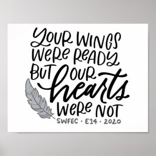 Erinnerung an E14 Dekoratives Poster