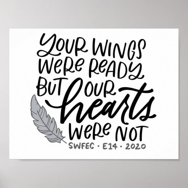 Erinnerung an E14 Dekoratives Poster (Vorne)