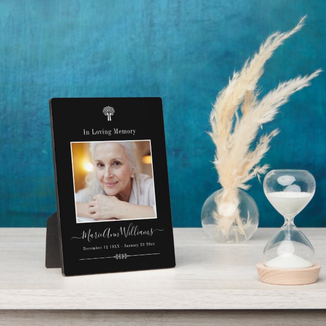 Erinnerung an Foto-Memorial für benutzerdefinierte Fotoplatte (Seite)