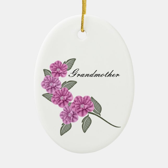 Erinnerung an ... keramik ornament (Vorne)