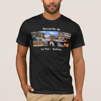 Erinnerung an La Paz Bolivien T-Shirt