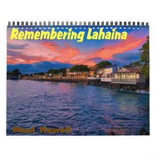 Erinnerung an Lahaina Kalender