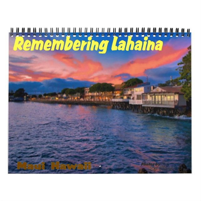 Erinnerung an Lahaina Kalender (Titelbild)