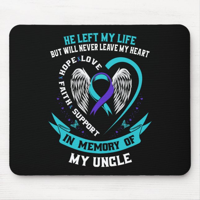 Erinnerung an meine Onkel Mousepad (Vorne)