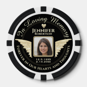Erinnerung an Memory Pocket Foto Pokerchips