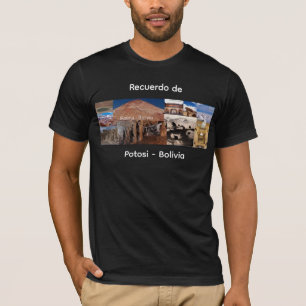 Erinnerung an Potosi Bolivien T-Shirt