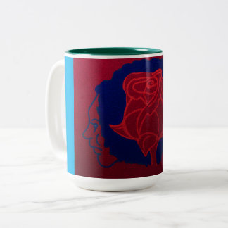 Erinnerung an Rose Zweifarbige Tasse