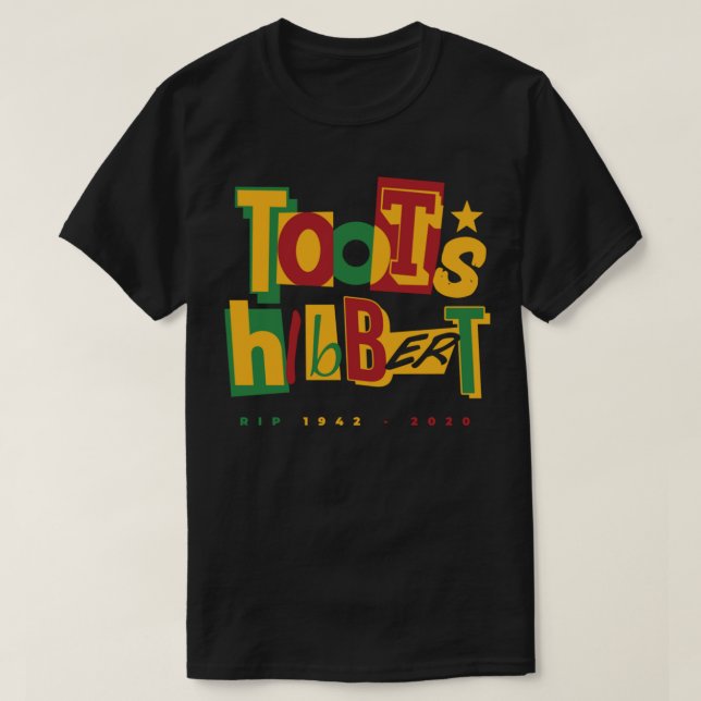 Erinnerung an Toots und die Maytals 1942 - 2020 T- T-Shirt (Design vorne)