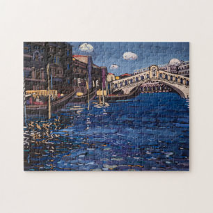 Erinnerung an Venedig, Rialto-Brücke, 1904 von Kan Puzzle