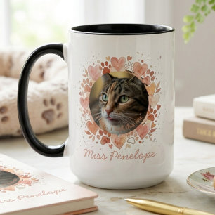 Erinnerung an verstorbenes Haustier Katze Trauer F Tasse