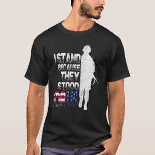 Erinnerung an Veteranen stand sie für uns T-Shirt