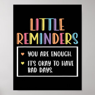 Erinnerung Berater für psychische Gesundheit 1 Poster