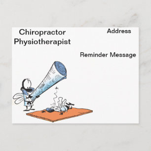 Erinnerung-Cartoon-Karte für Rettungsdienste Postkarte