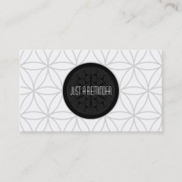 Erinnerung der heiligen Geometrie Terminkarte