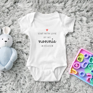 Erinnerung durch meine Personalisierung im Himmel Baby Strampler