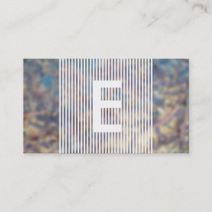 Erinnerung für haarige Monogrammbestellung Terminkarte